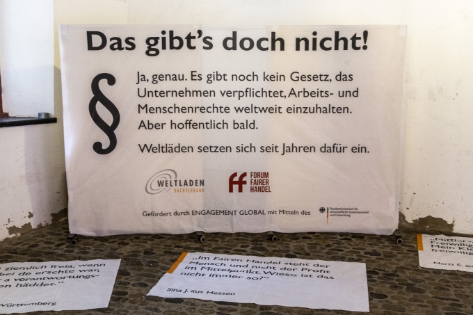 Lieferkettengesetz jetzt! 