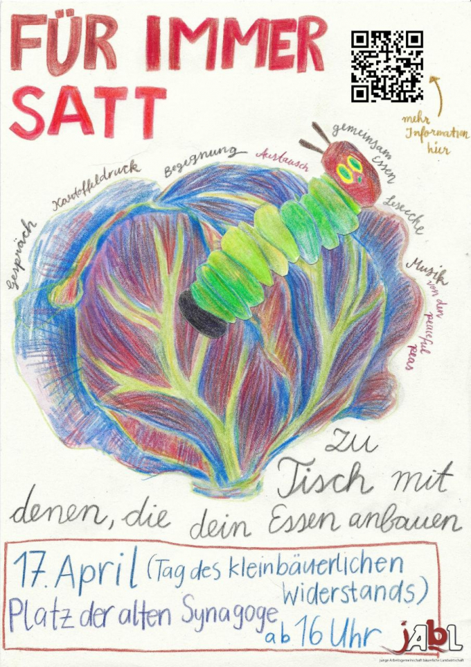 FÜR IMMER SATT -  Zu Tisch mit Denen, die Dein Essen anbauen 